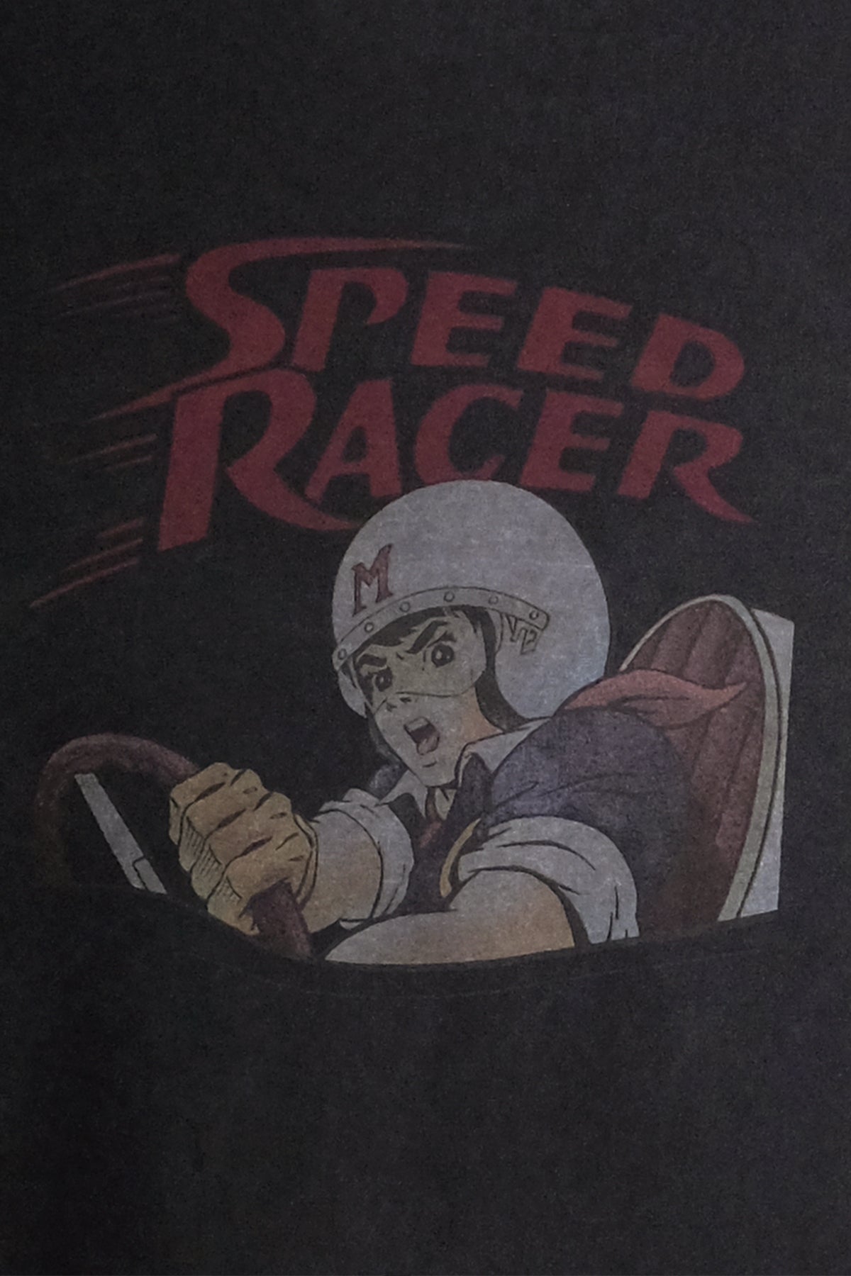 Speed Racer Oversized Tee (Charcoal)